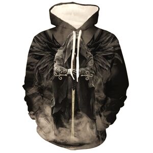 Long Sleeve Graphic Hoodie